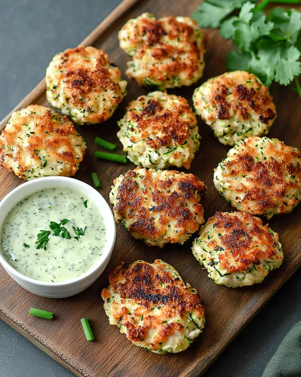 Chicken Zucchini Poppers 20 Chicken Zucchini Poppers