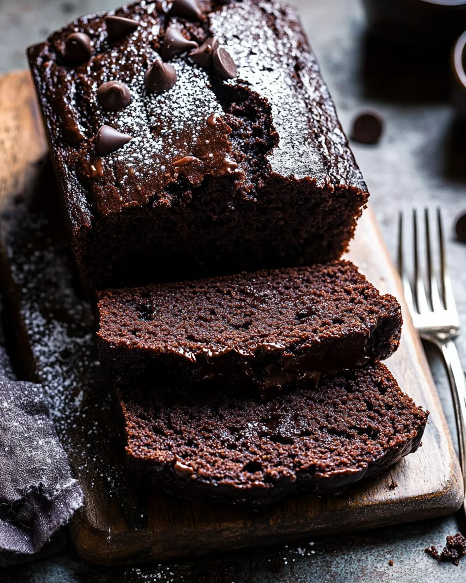Chocolate Zucchini Bread 24 Chocolate