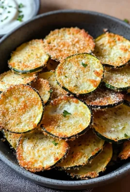 Crispy Baked Zucchini Chips 24 Crispy Baked Zucchini Chips
