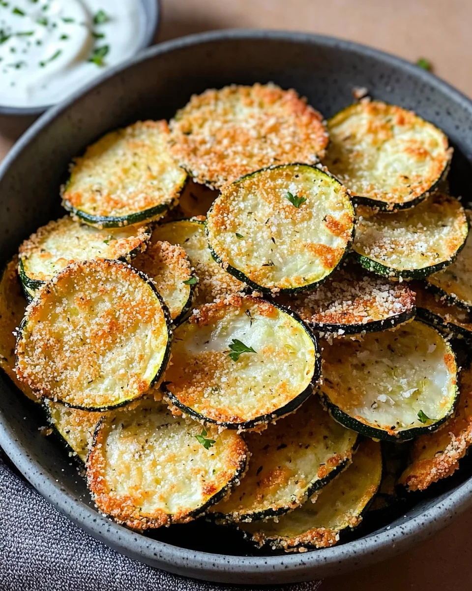 Homepage 4 Crispy Baked Zucchini Chips