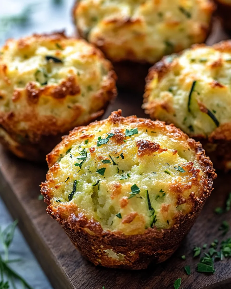 Crispy Parmesan Zucchini Potato Muffins 23 Crispy