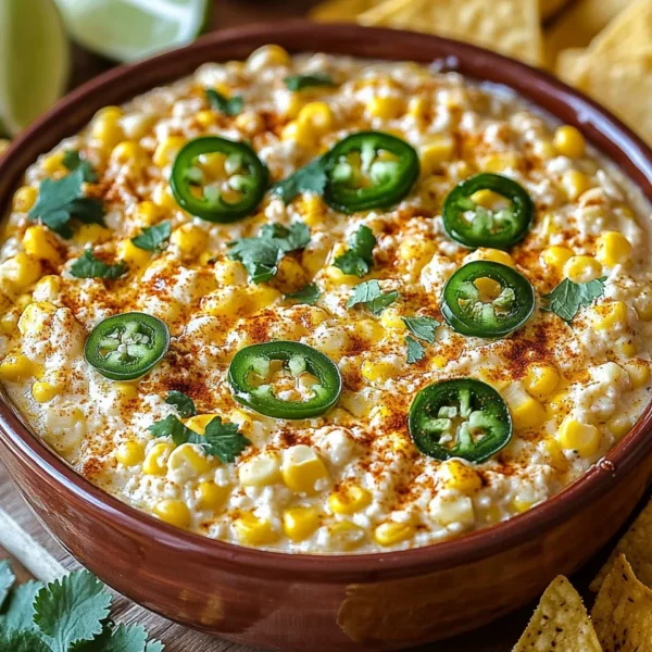 Crockpot Jalapeno Corn Dip