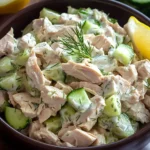 Cucumber Dill Rotisserie Chicken Salad
