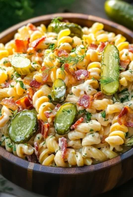 Dill Pickle Bacon Pasta Salad That Will Wow Your Taste Buds
