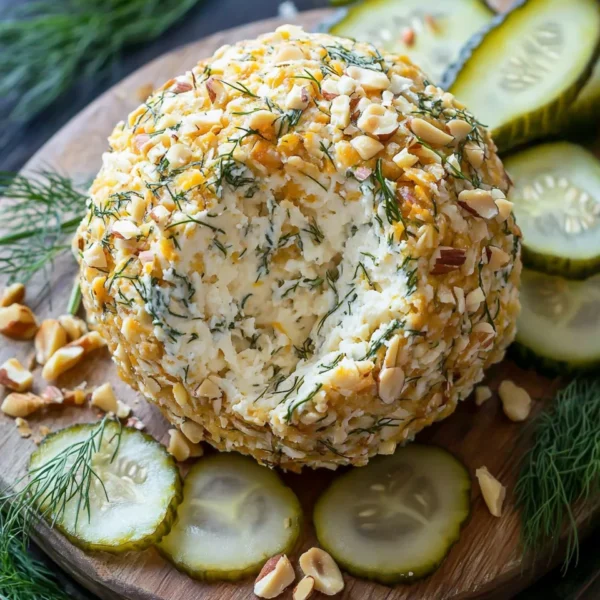 Dill Pickle Cheese Ball Recipe