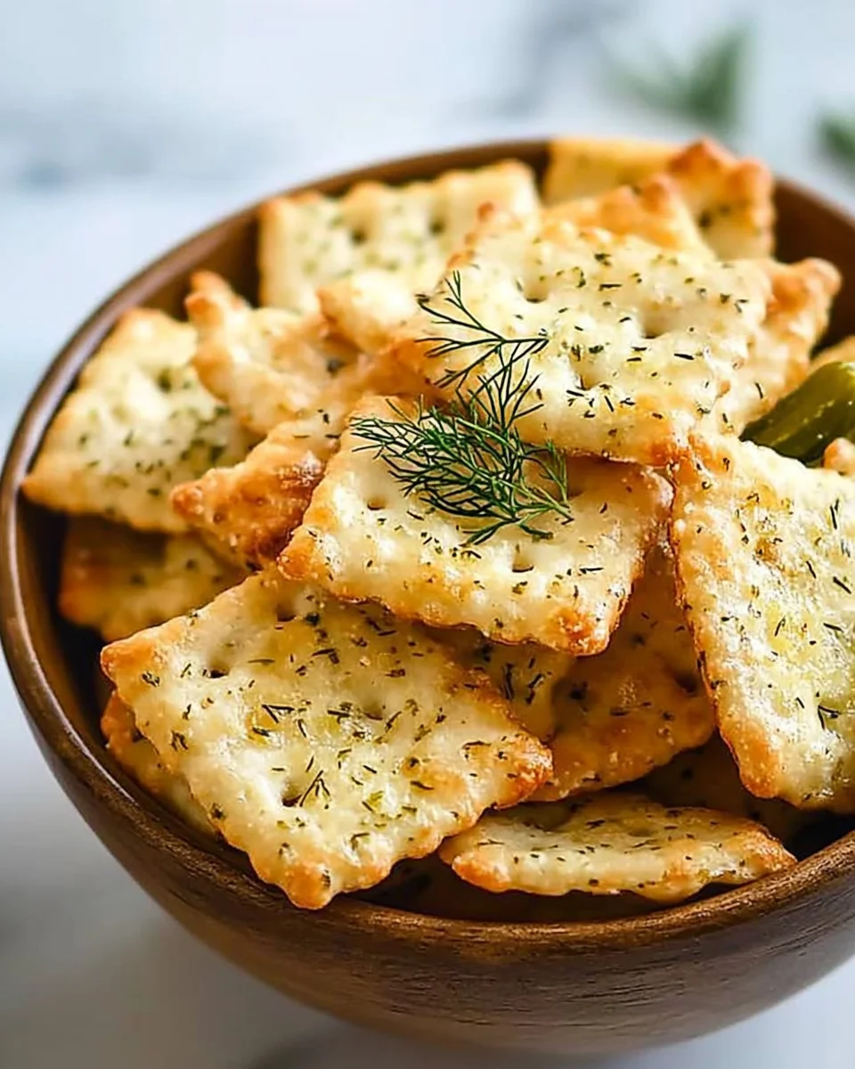 Dill Pickle Saltine Crackers 19 Dill