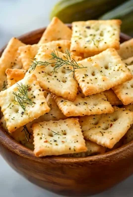 Dill Pickle Saltine Crackers