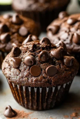 Double Chocolate Zucchini Muffins 30 Double Chocolate Zucchini Muffins