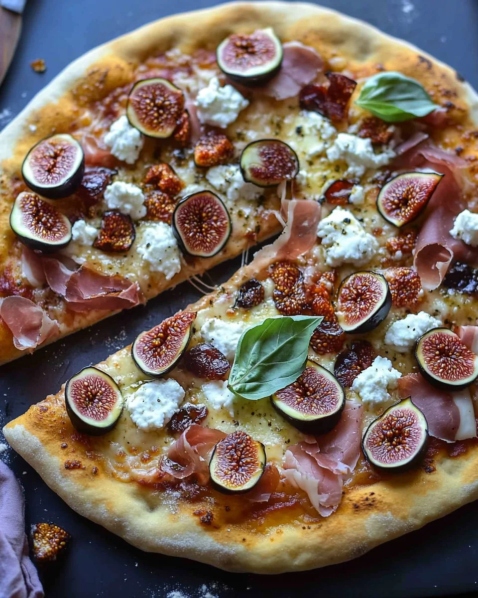 Easy 20-Minute Fig Jam Pizza with Goat Cheese and Prosciutto 19 Easy
