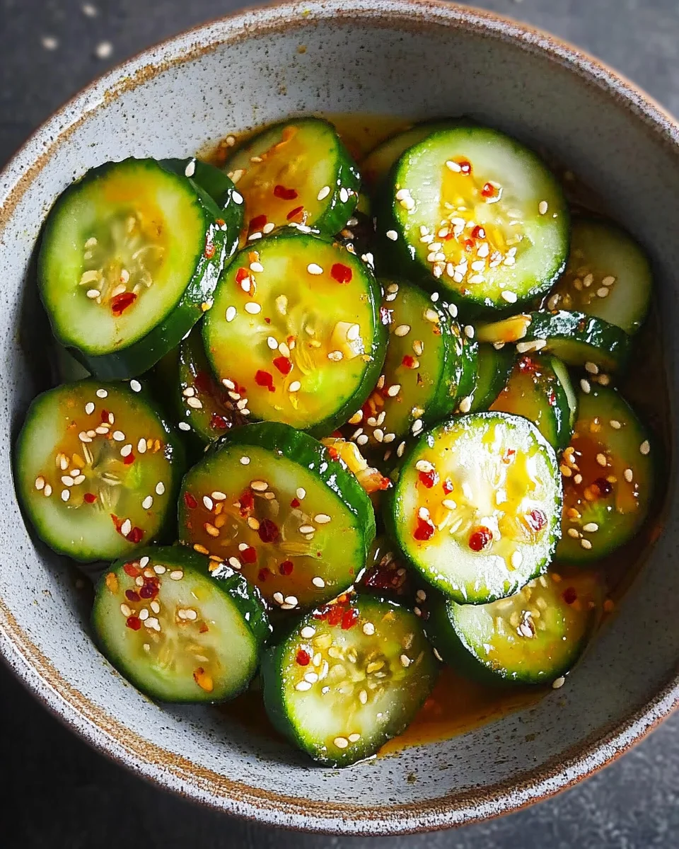Easy Asian Cucumber Salad 20 Easy