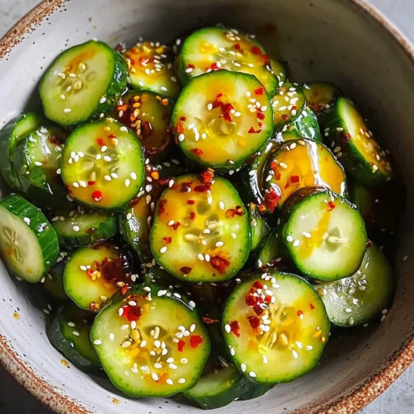 Easy Asian Cucumber Salad