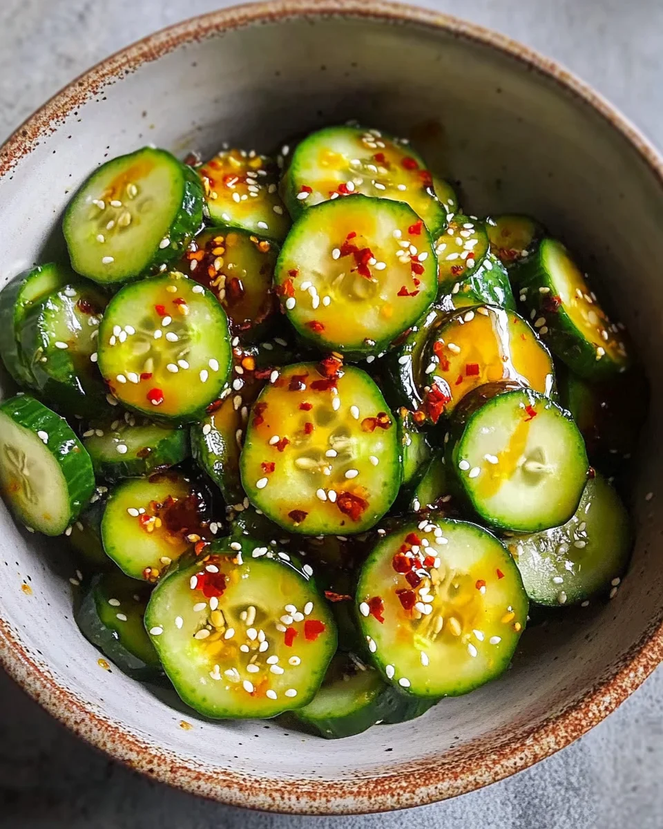 Easy Asian Cucumber Salad 23 Easy Asian Cucumber Salad