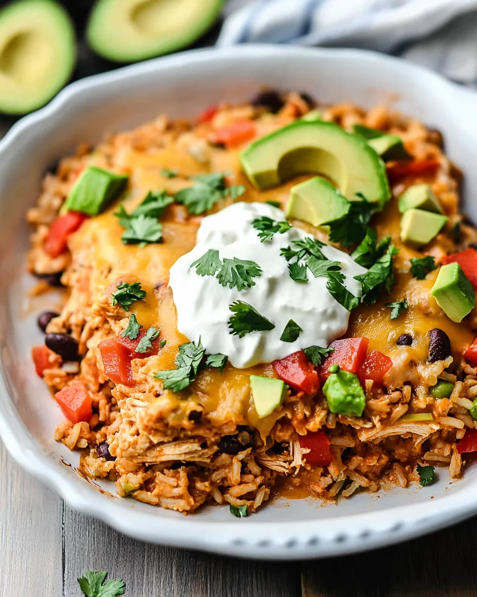 Easy Chicken Burrito Casserole 27 Easy