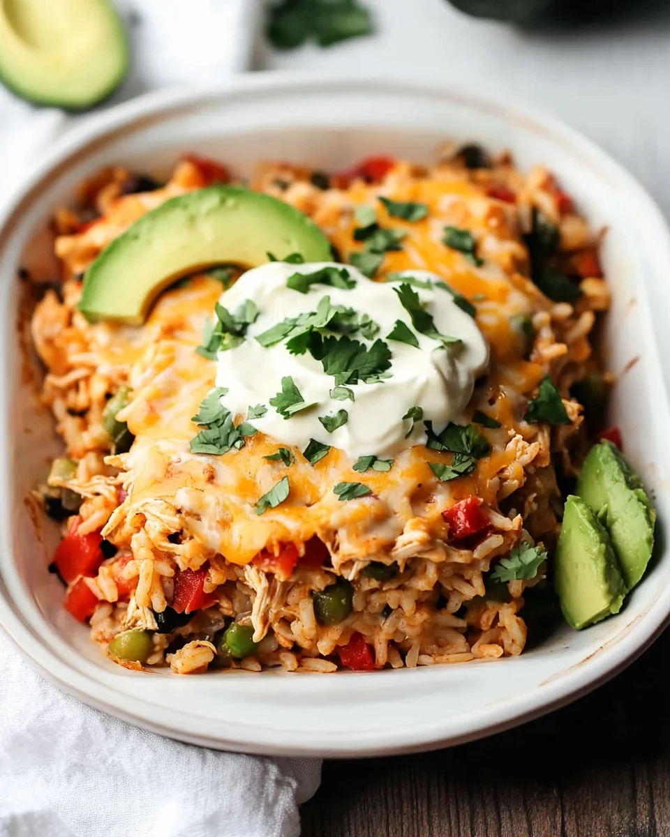 Homepage 1 Easy Chicken Burrito Casserole
