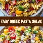 Easy Greek Pasta Salad 24 Pinterest Hidden Image