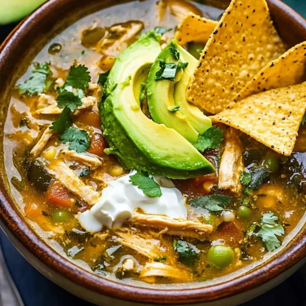 Easy Green Chicken Chili