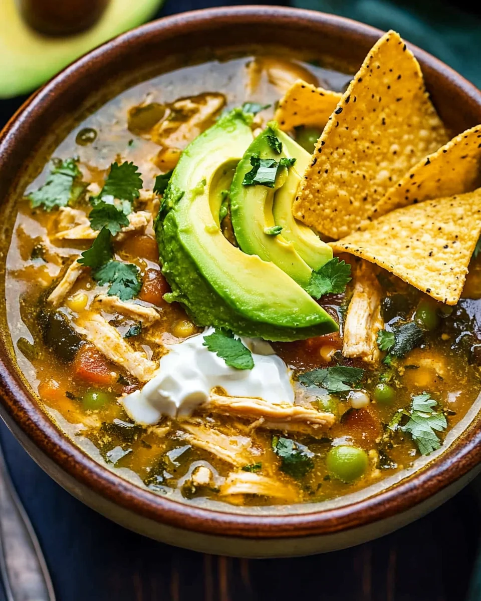 Easy Green Chicken Chili
