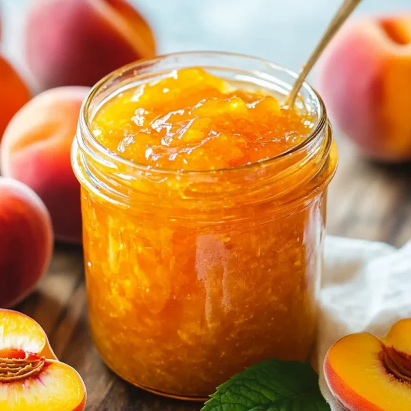 Easy Homemade Peach Jam Recipe (No Pectin)