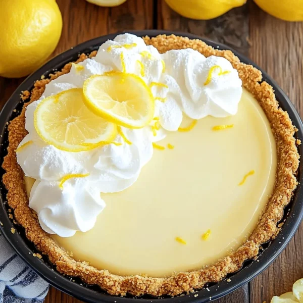 Easy Lemon Cream Pie