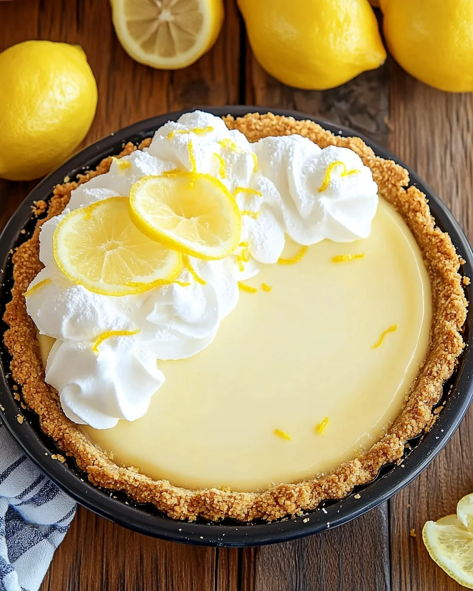 Easy Lemon Cream Pie