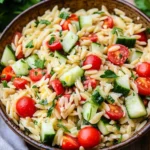 Easy Orzo Pasta Salad