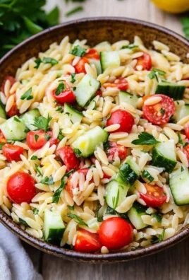 Easy Orzo Pasta Salad