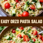 Easy Orzo Pasta Salad 21 Pinterest Hidden Image