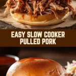 Easy Slow Cooker Pulled Pork 20 Pinterest Hidden Image
