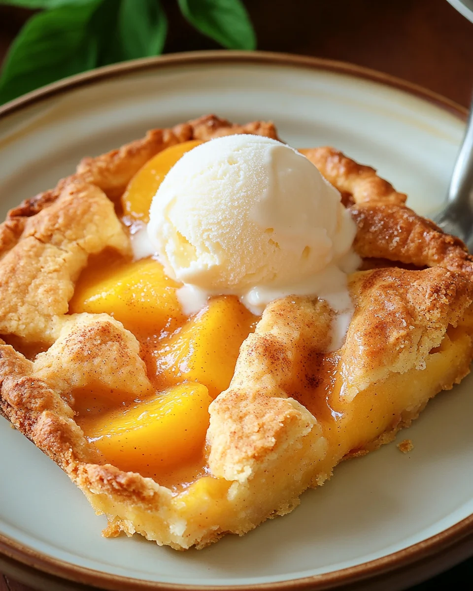 Farm Fresh Peach Cobbler 18 Farm