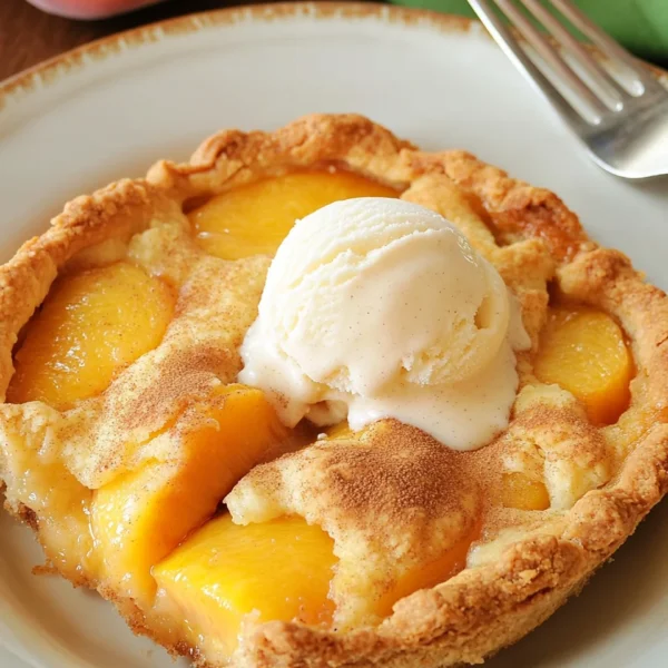 Farm Fresh Peach Cobbler
