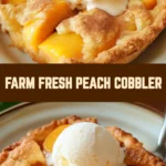 Farm Fresh Peach Cobbler 16 Pinterest Hidden Image