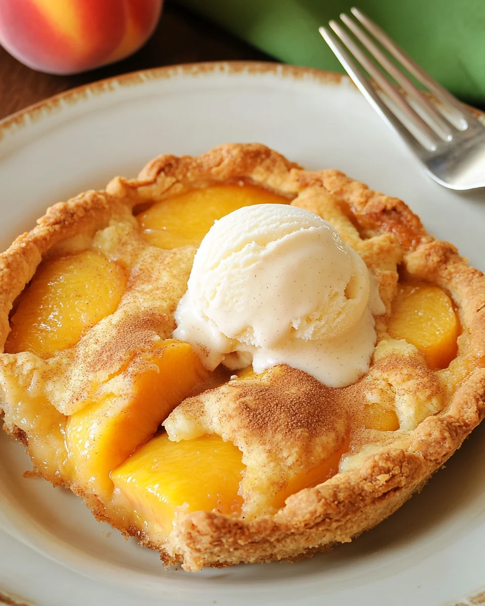 Farm Fresh Peach Cobbler