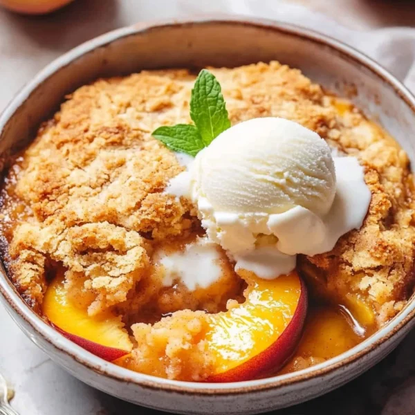 Fresh Peach Cobbler