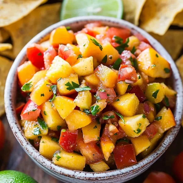 Fresh Peach Salsa
