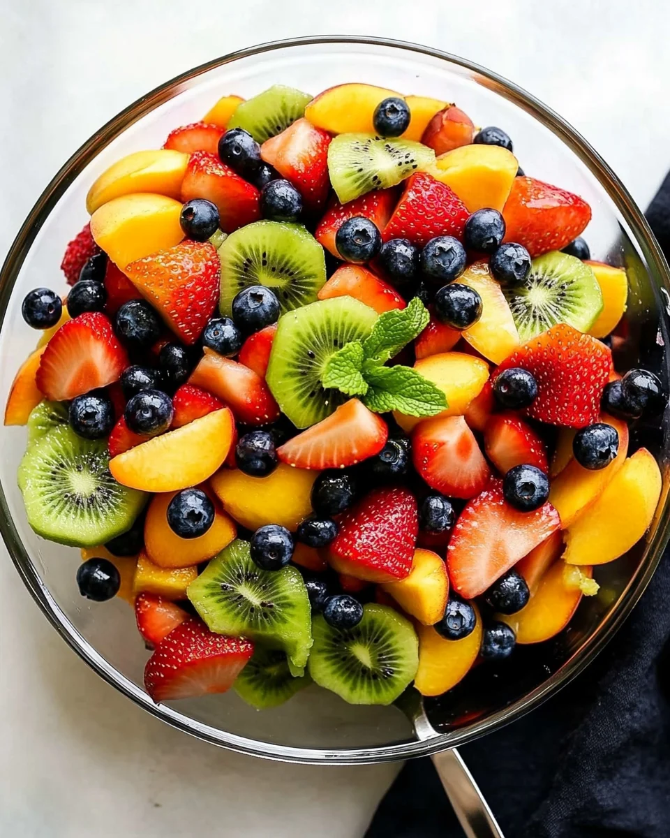 Fruit Salad with Honey Lime Dressing 20 Fruit Salad with Honey Lime Dressing