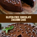 Gluten-Free Chocolate Zucchini Cake 18 Pinterest Hidden Image