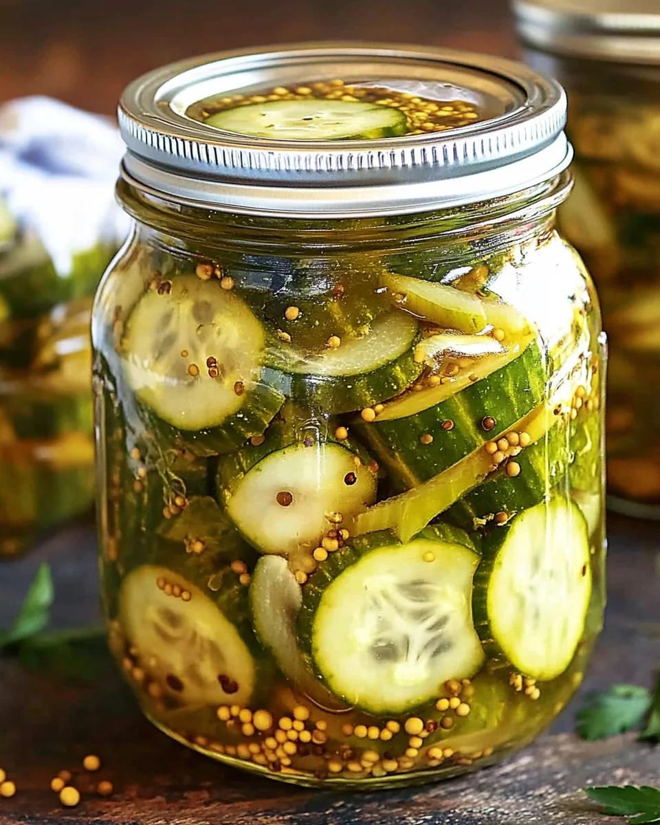 Granny's Bread and Butter Pickles Recipe 24 Granny's