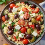 Greek Orzo Pasta Salad