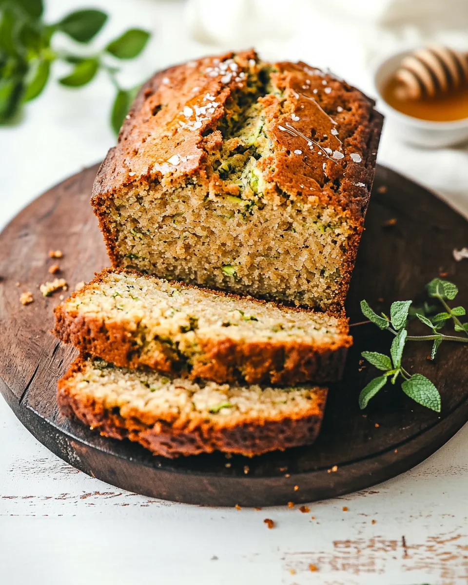 Greek Yogurt Zucchini Bread