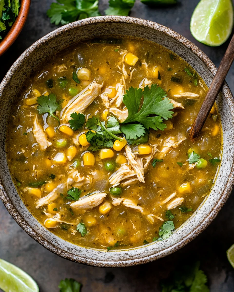 Green Chile Chicken Stew