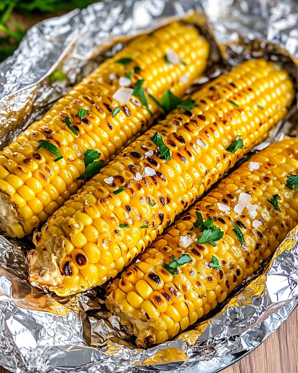 Grilled Corn on the Cob in Foil 21 Grilled Corn on the Cob in Foil