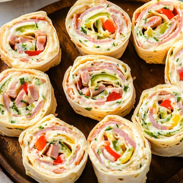 Ham And Turkey Pinwheels