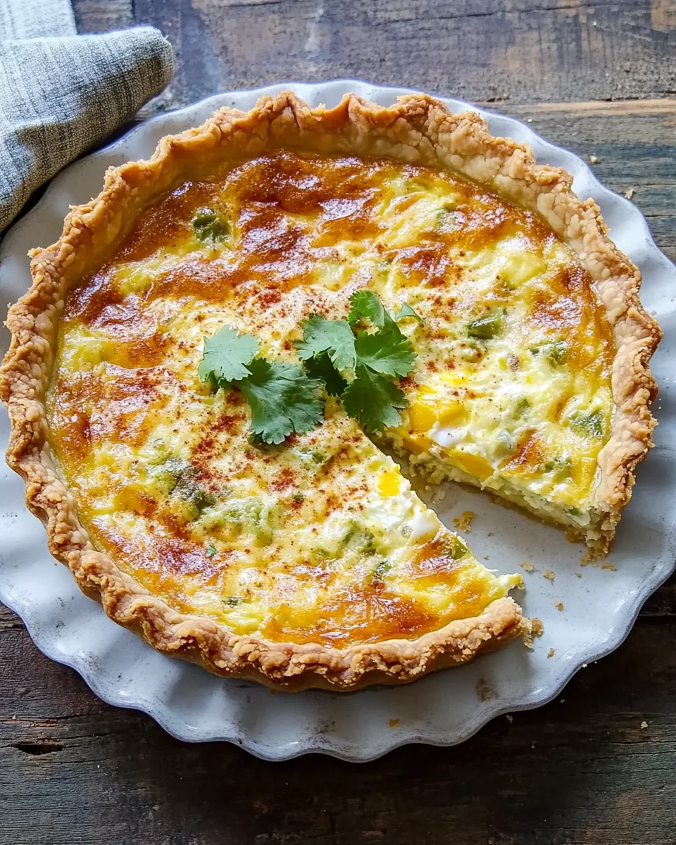 Hatch Green Chile Quiche 19 Hatch