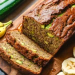 Healthy Zucchini Banana Bread