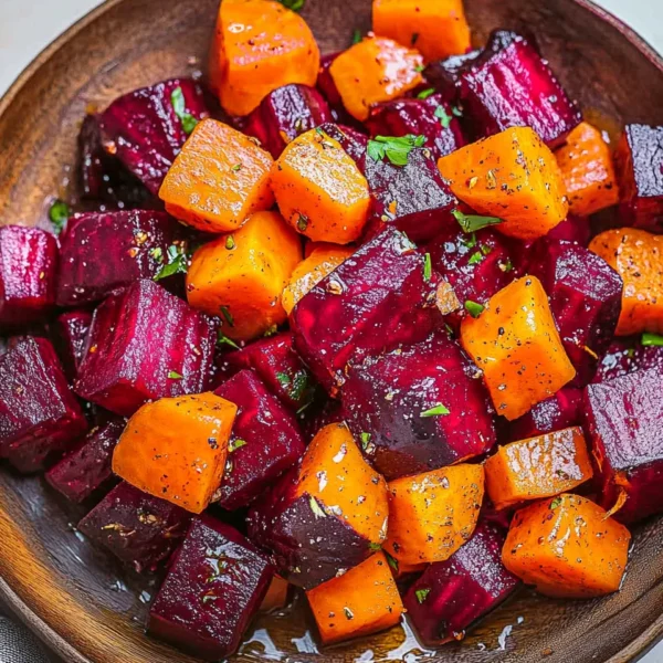 Honey Roasted Beets & Carrots