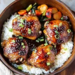 Honey Soy Baked Chicken Thighs