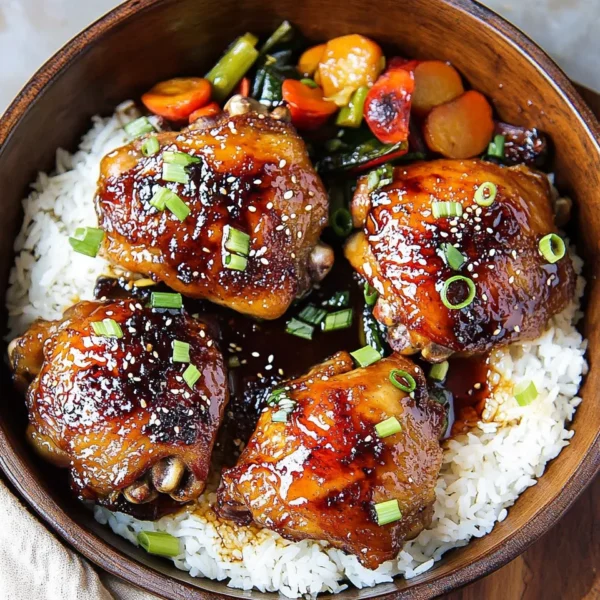 Honey Soy Baked Chicken Thighs