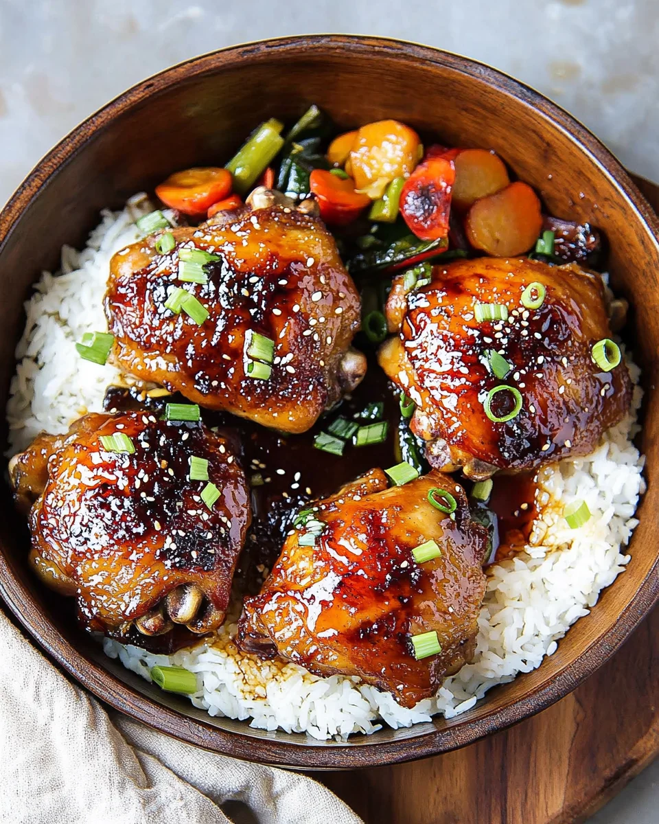 Homepage 5 Honey Soy Baked Chicken Thighs