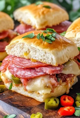 Hot Italian Sub Sliders