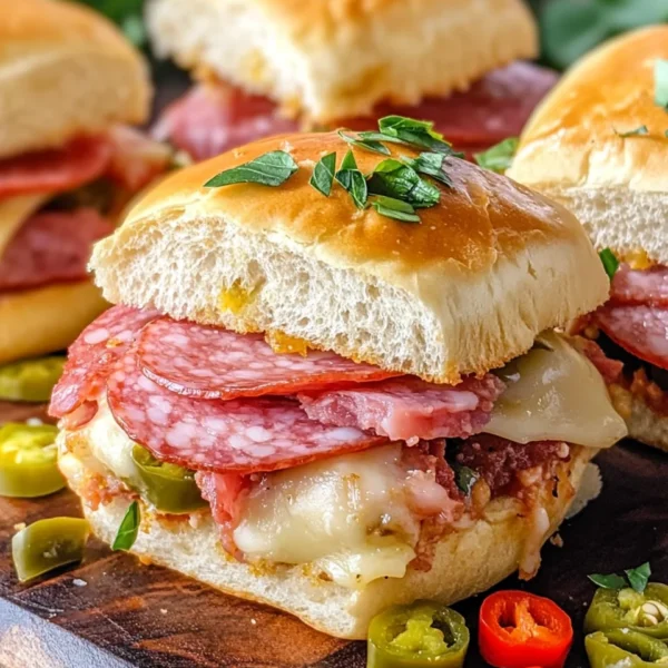 Hot Italian Sub Sliders